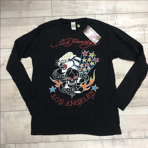 Ed Hardy Other - Ed Hardy Death or Glory Long Sleeve